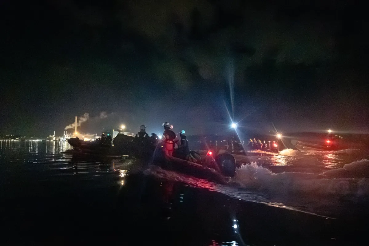 Night training